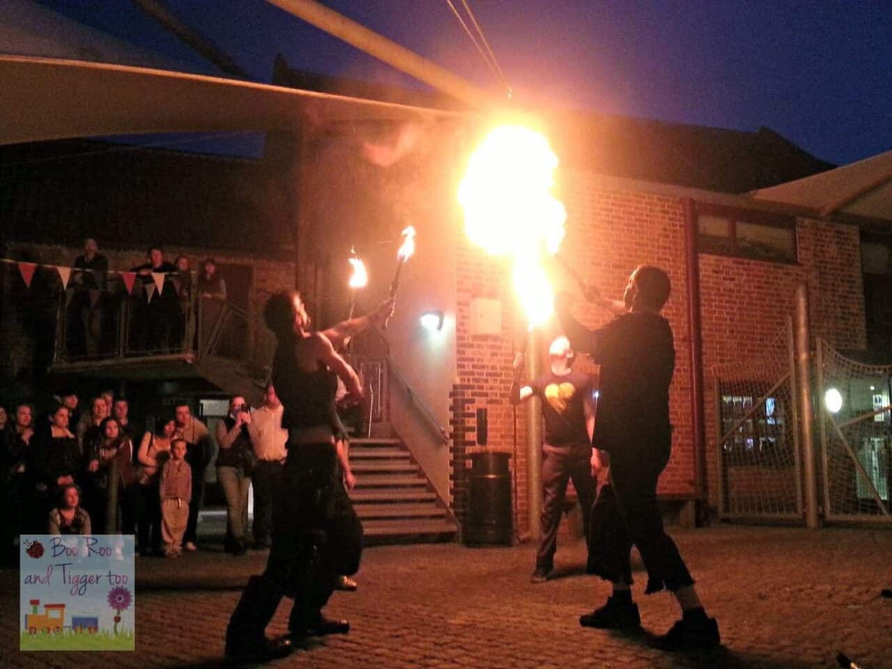 Museums At Night - The Spectacular Foolhardy Circus Fire Show