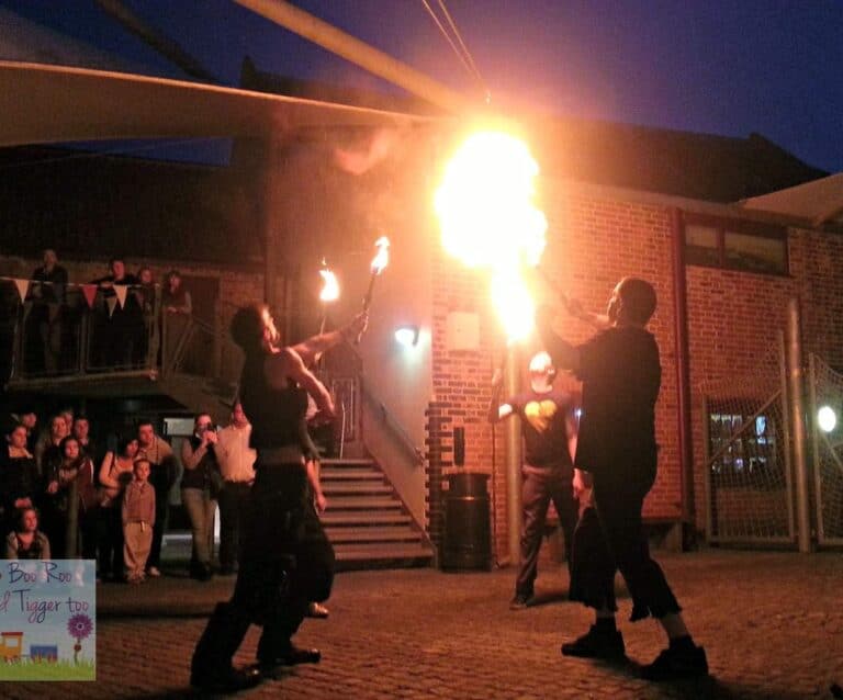 Museums At Night - The Spectacular Foolhardy Circus Fire Show