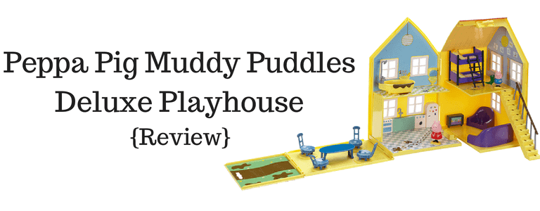 Peppa Pig Muddy Puddles Deluxe Playhouse {Review} (ID 8166)