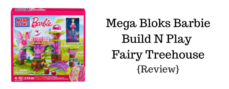 Mega Bloks Barbie Build N Play Fairy Treehouse {Review} (ID 9077)