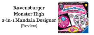 Ravensburger Monster High 2-in-1 Mandala Designer {Review}