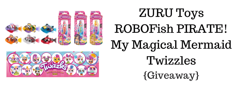 ZURU Toys - ROBOFish PIRATE! / My Magical Mermaid / Twizzles