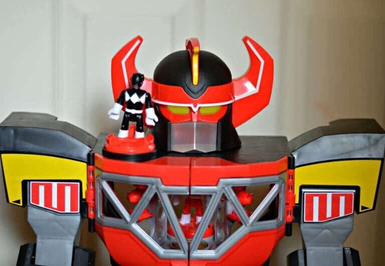 A close up of a toy