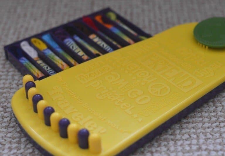 A close up of a toy