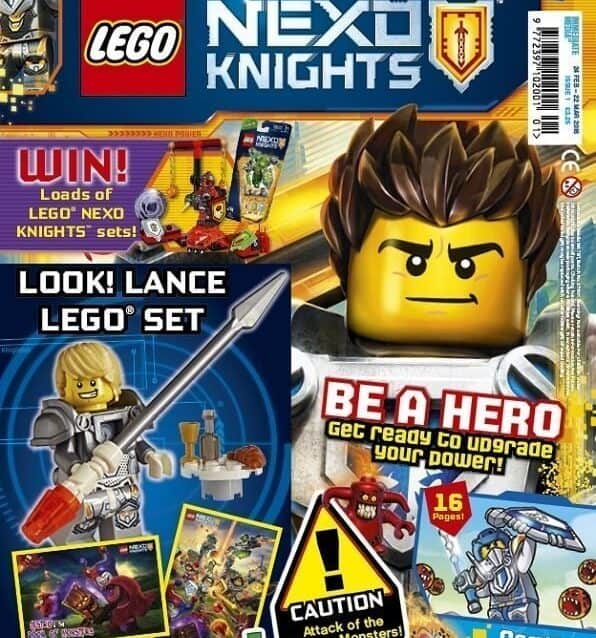 LEGO and Magazine