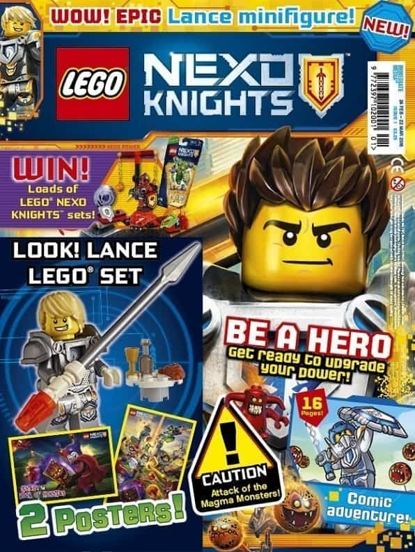 LEGO and Magazine