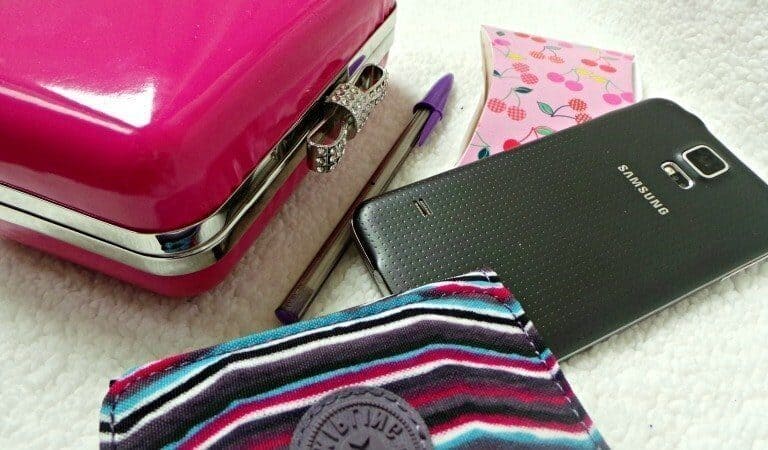 A close up of a suitcase