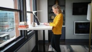 anti fatigue mat standing desk