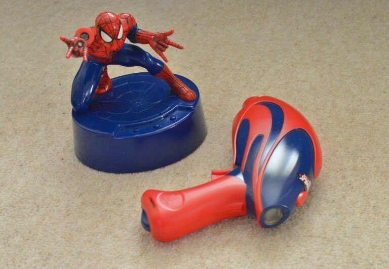 A close up of a toy
