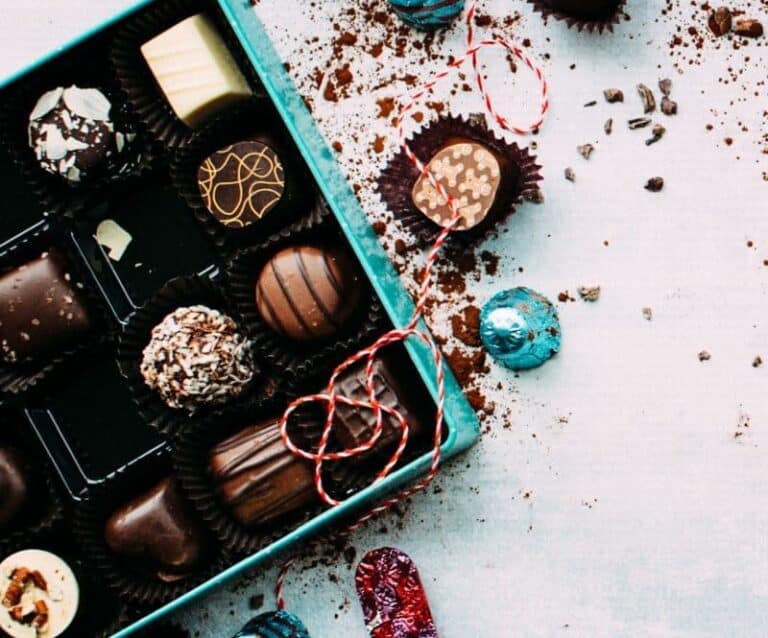 Chocolate and Dark chocolate