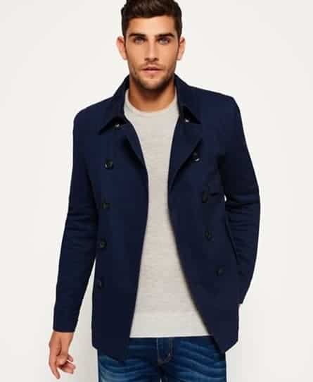 Superdry Blockade Bedford Pea Coat