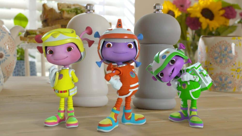 Meet The Floogals – a trio of tiny, happy aliens