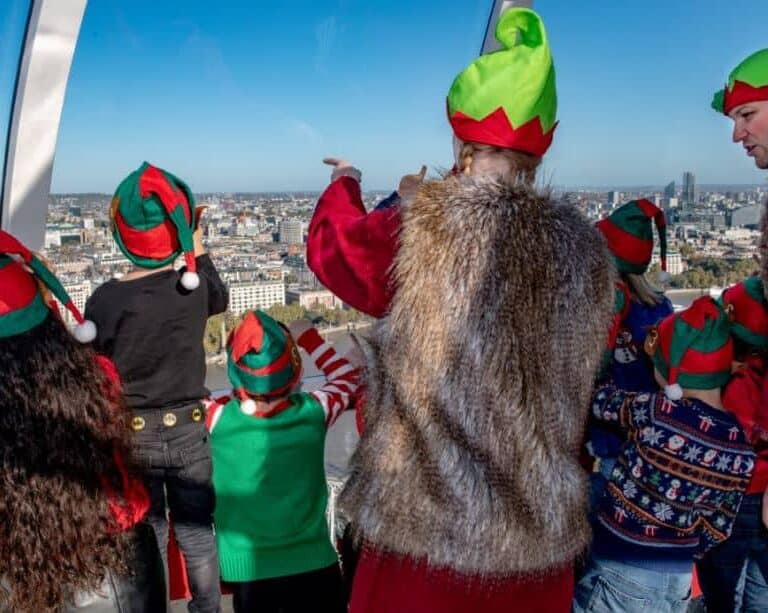 A group of people wearing costumes