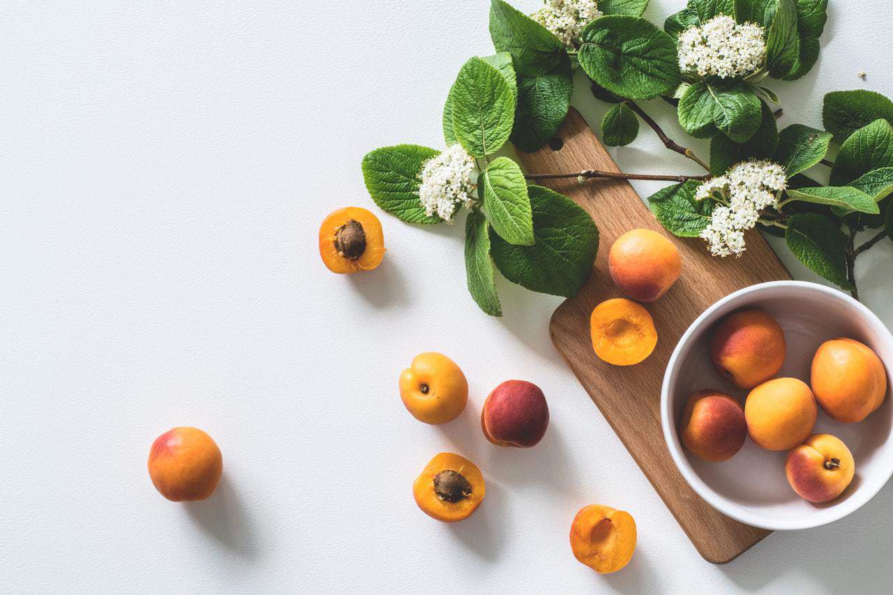 A group of fruit sitting on a table