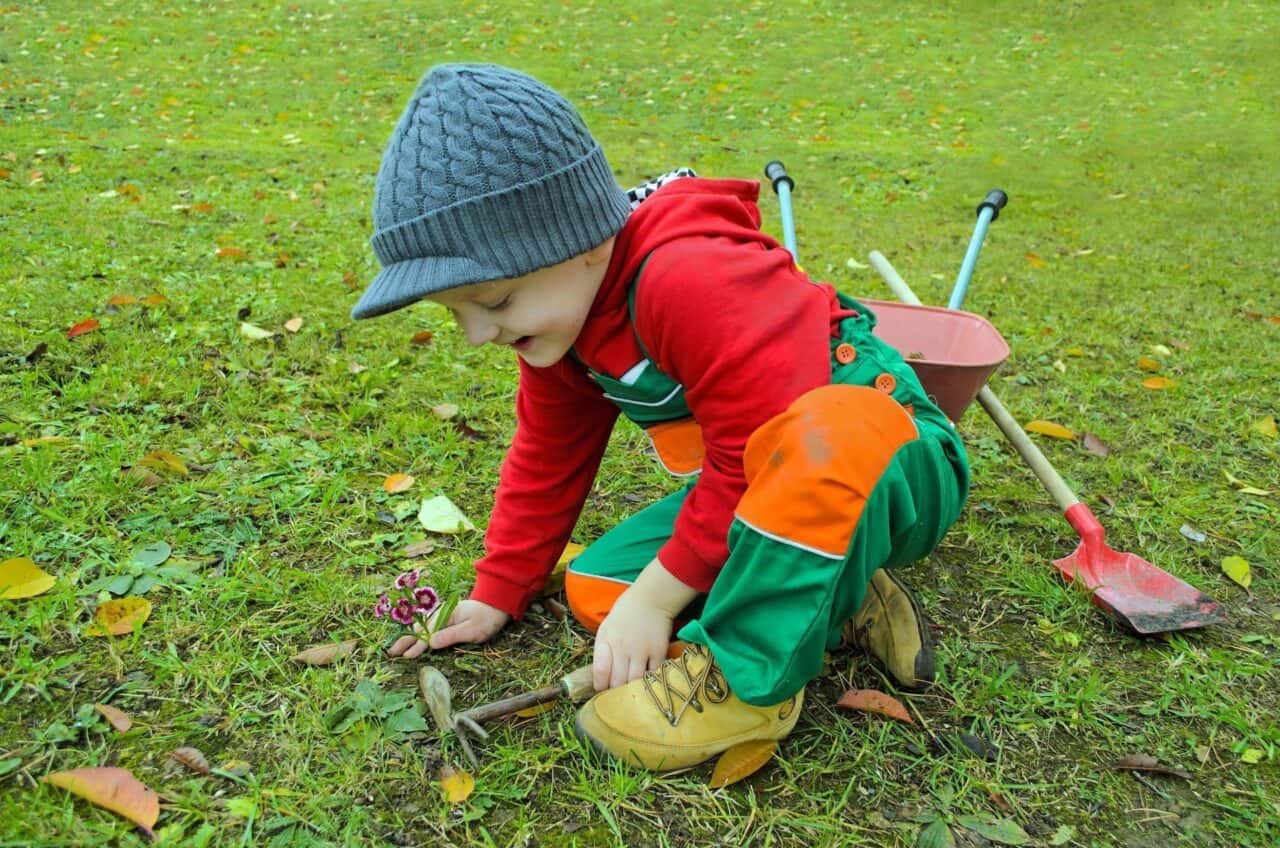 A little boy holding a baseball bat