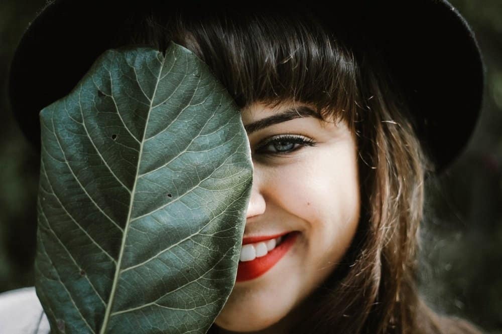 A close up of a girl