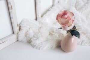 A stuffed animal sitting on a table