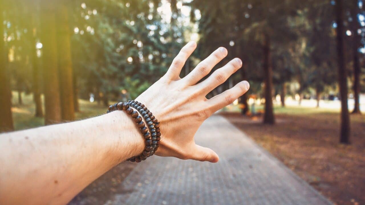 Bracelet and Hand