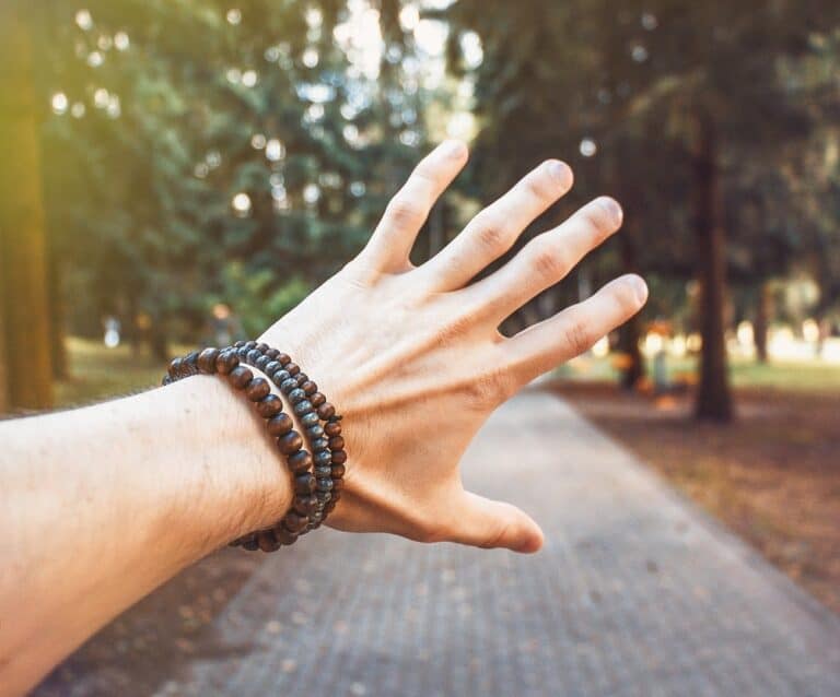 Bracelet and Hand