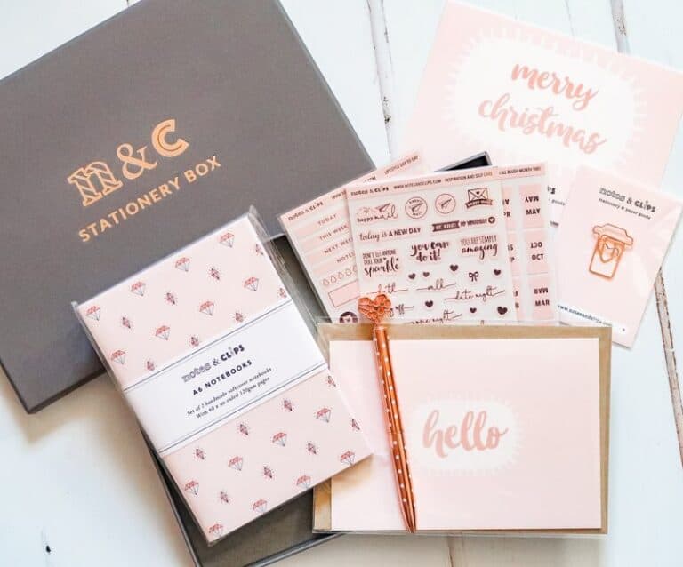 Notes & Clips Stationery Box