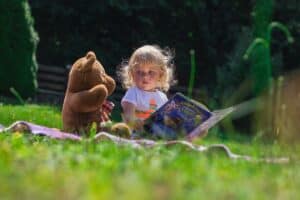 read a book in the garden this summer