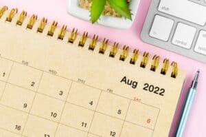 Monthly Goals August 2022