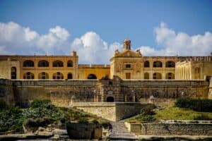 view of fort manoel in malta