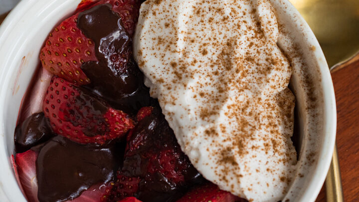 Image for Air Fried Strawberries - Avocado Skillet