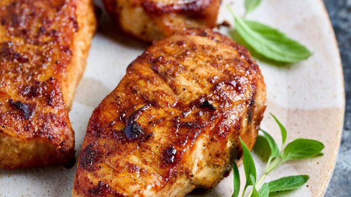 Image for Juicy Air Fryer Pork Chops (Boneless or Bone-in)