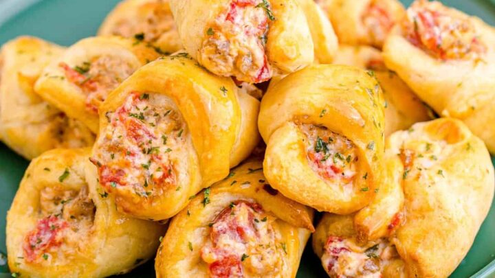 Image for Air Fryer Sausage and Cream Cheese Crescents