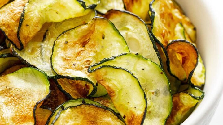 Image for Air Fryer Zucchini Chips (Easy & Crispy)