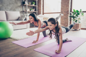 Little Hands, Big Moves: Family Workout Moments for Mums on a Healthy Path