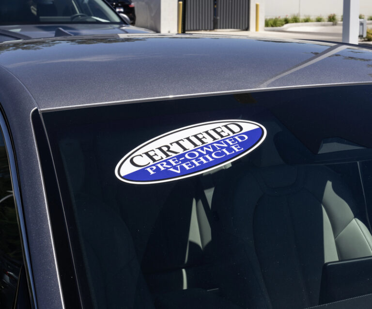 Car Terminology: What Is Certified Pre-Owned