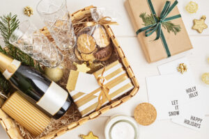 Best Champagne & Sparkling Wine Gift Baskets for Christmas